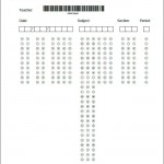 Remark Office OMR Batch Header Sheet Example