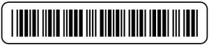 Code 3 of 9 barcode font for Remark Office OMR