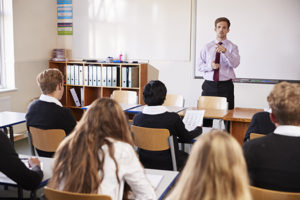 Students in classroom