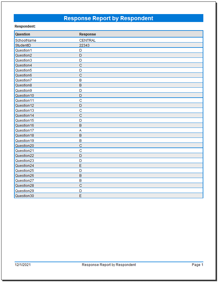 Grading tests with Remark Office OMR